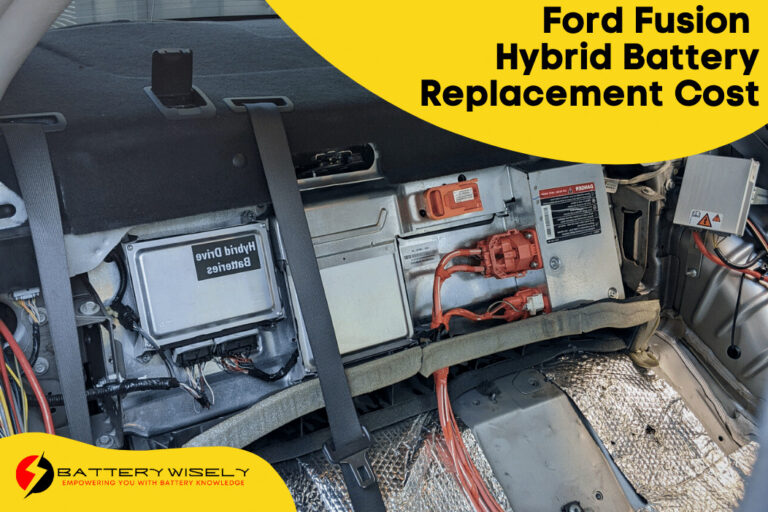 Ford Fusion Hybrid Battery Replacement Cost